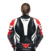 Dainese MUGELLO 3 PERF D-AIR Racing 1PC závodní kombinéza černá/fluo-červená vel.44